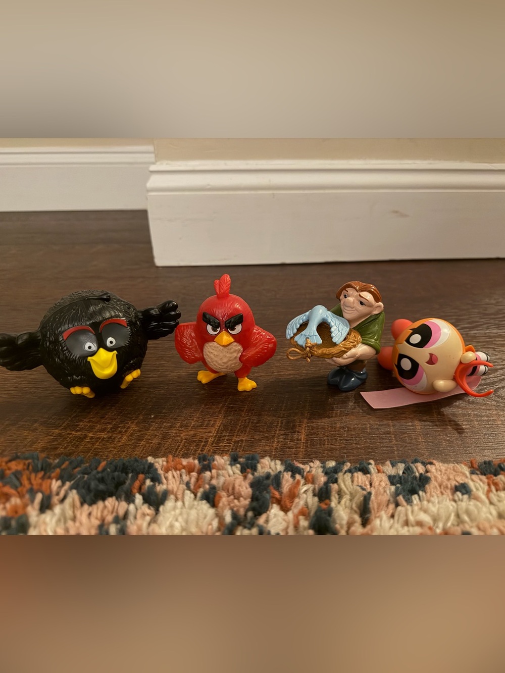Angry Birds Mini Figures, Hunchback of Notre Dame, Blossom Powerpuff Girls